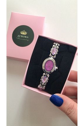 ساعت مچی بنفش زنانه 20-25 میلی متر AurorAccessory - کد 891778027