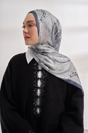 شال طوسی زنانه پلی استر ARMANDA - کد 892854145