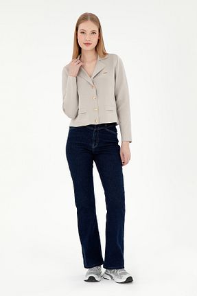 شلوار جین آبی زنانه پنبه - الاستین U.S. Polo Assn. - کد 891781942