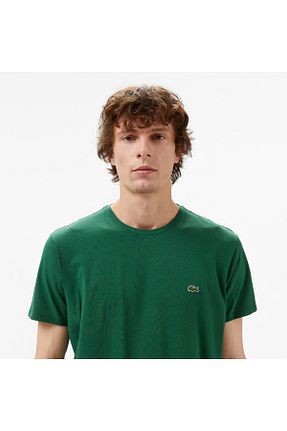 تیشرت سبز مردانه رگولار Lacoste - کد 5887013