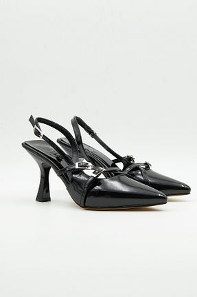 کفش مجلسی مشکی زنانه چرم لاکی Jatta Shoes - کد 892863842