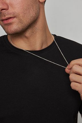 گردنبند نقره مردانه 925 عیار Ventino Silver - کد 891786775