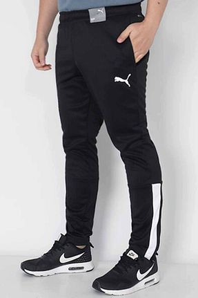 شلوار کرمگن مشکی مردانه پاچه تنگ Puma - کد 635010310