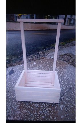 سبد قهوه ای چوب Asude - کد 878340176