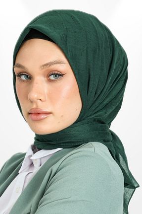 شال سبز زنانه پنبه ای hijabchi - کد 810286424