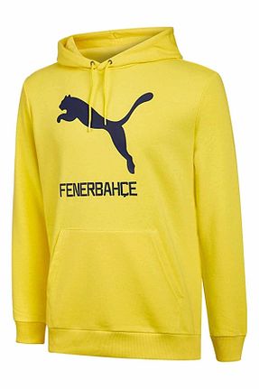 سوئیشرت زرد مردانه چاپی Fenerbahçe - کد 354478071