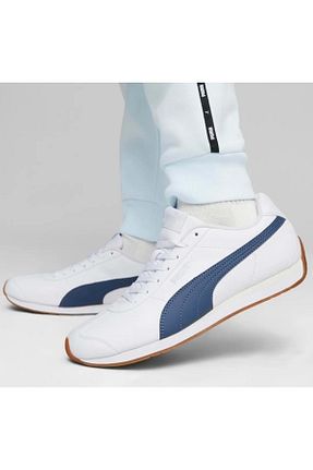 کفش اسنیکر سفید مردانه چرم اصل Puma - کد 736011897