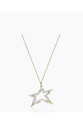 گردنبند استیل ( فولاد ) طلائی استیل (فولاد) Asteria Jewelry - کد 891886020