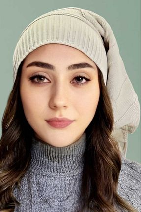کلاه پشمی بژ زنانه اکریلیک Uniquetrenders - کد 891907779