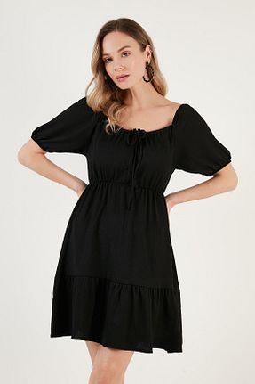 لباس مشکی زنانه بافتنی Lela - کد 891925420