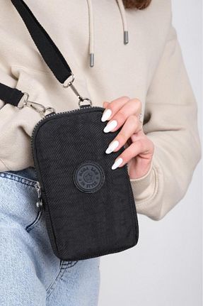 کیف پستچی مشکی زنانه پارچه ای Baginn - کد 893264418