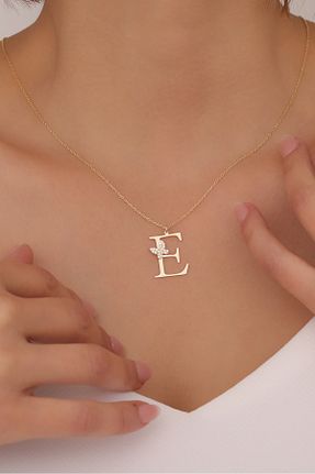 گردنبند نقره طلائی زنانه 925 عیار VAOOV - کد 891915116