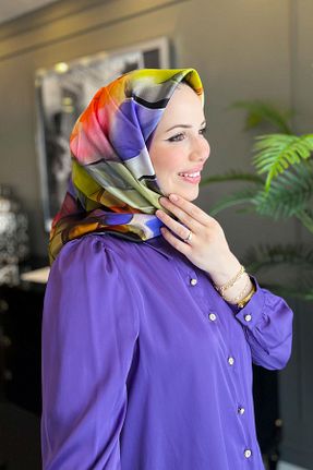 روسری رنگی İpek Tivil Armine - کد 801444164