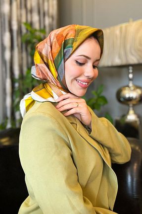 روسری رنگی İpek Tivil Armine - کد 796097117