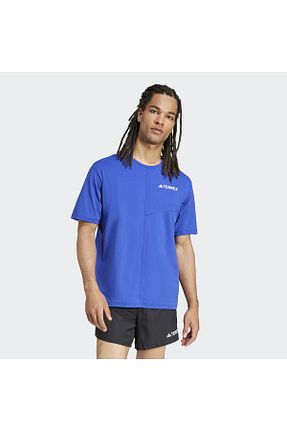 تیشرت اسپرت آبی مردانه رگولار adidas - کد 893280217