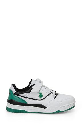 کفش اسنیکر سفید بچه گانه پارچه ای U.S. Polo Assn. - کد 891954701