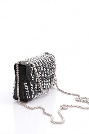 کیف دوشی مشکی زنانه پلی استر ÇÇS - کد 849632126