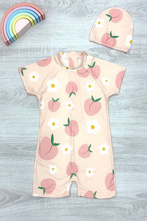 مایو صورتی بچه گانه مخلوط پلی استر My Kids Wear - کد 893311802