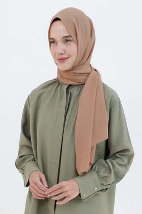 روسری صورتی کرپ ALLDAY - کد 893321946
