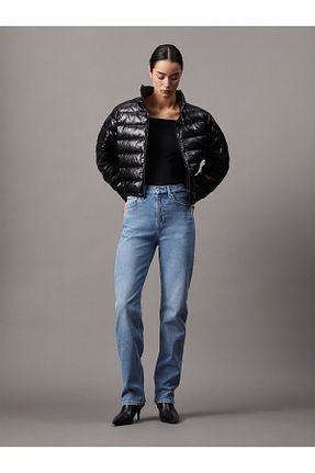 کاپشن مشکی زنانه پلی آمید Calvin Klein - کد 893322733