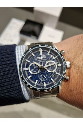 ساعت مچی متالیک مردانه 43 میلی متر Seiko - کد 892019860