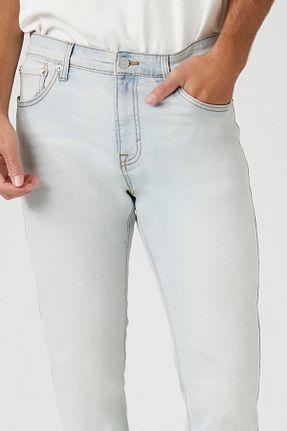 شلوار جین آبی مردانه پاچه لوله تفنگی Forever 21 - کد 892490866