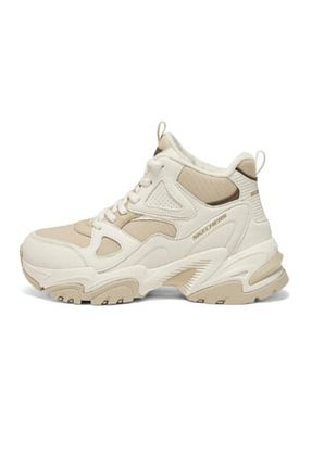 کفش اسنیکر سفید زنانه بند دار Skechers - کد 893328830
