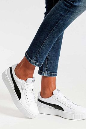 کفش پیاده روی سفید زنانه پارچه ای Puma - کد 737925504