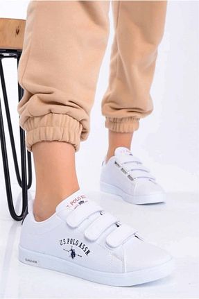 کفش پیاده روی سفید زنانه پارچه ای U.S. Polo Assn. - کد 472382987