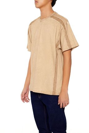 تیشرت قهوه ای مردانه رگولار Forever 21 - کد 892344267