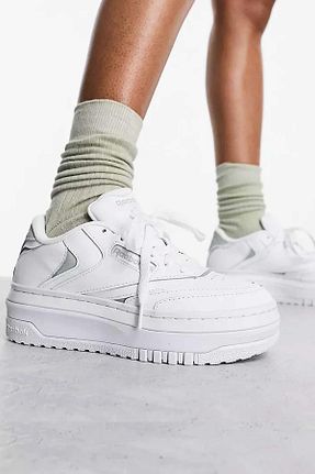 کفش پیاده روی سفید زنانه پارچه ای Reebok - کد 757321474