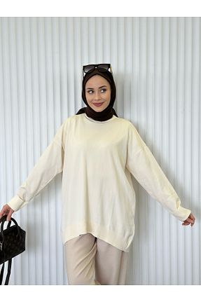 تونیک حجاب نباتی زنانه تریکو cefwomans - کد 893340694