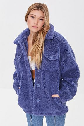 کت بنفش زنانه رگولار Forever 21 - کد 892414114