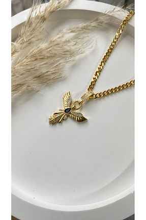 گردنبند استیل ( فولاد ) طلائی زنانه استیل (فولاد) Trinidad - کد 892076057