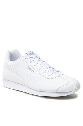کفش اسنیکر سفید زنانه بند دار Puma - کد 475772225
