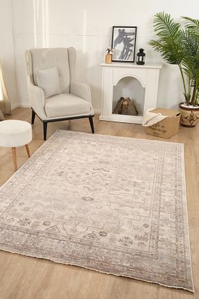 فرش بژ آنتی باکتریال ESSENSE HOME & LİVİNG - کد 892085114