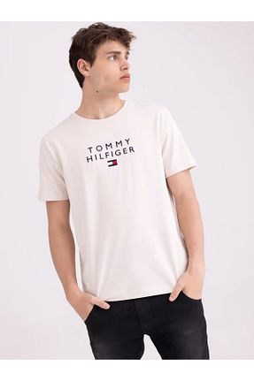 تیشرت نباتی مردانه رگولار Tommy Hilfiger - کد 892133744