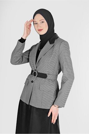 کت حجاب مشکی زنانه رگولار Alvina - کد 804331385