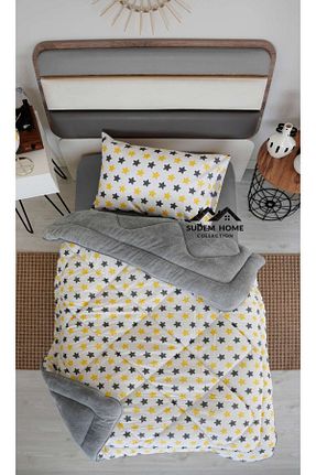 لحاف تکنفره زرد Silikon Sudemhome - کد 820633068