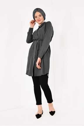 شلوار حجاب مشکی زنانه پنبه ای TRENDTESETTÜR - کد 58641958