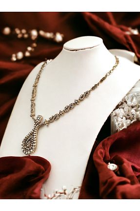 گردنبند جواهر سفید زنانه زیرکن FAYRA ACCESSORIES - کد 892242559