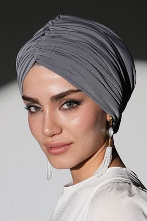 کلاه شنای حجاب طوسی زنانه Ambargo - کد 892269922
