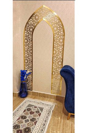 محصول دکوراسیون دیوار طلائی اکریلیک LAYLAEVENTS - کد 892249167