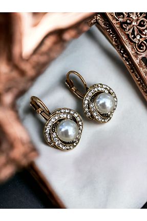 گوشواره مروارید سفید FAYRA ACCESSORIES - کد 814593602