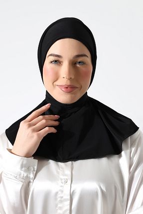 شال مشکی زنانه پلی استر ihvanonline - کد 893545838