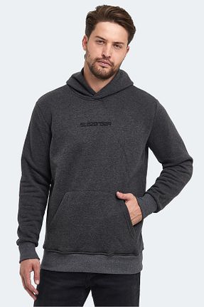 سوئیشرت اسپرت طوسی مردانه رگولار Slazenger - کد 357036965