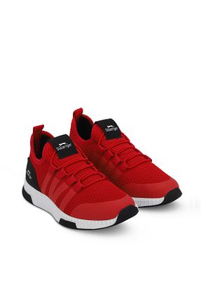 کفش اسنیکر قرمز بچه گانه چرم مصنوعی Slazenger - کد 248135743