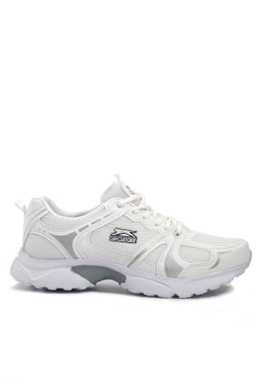 کفش اسنیکر سفید مردانه بند دار Slazenger - کد 261986512