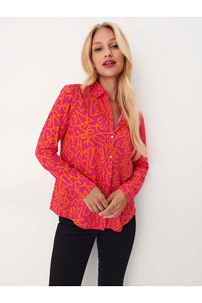 پیراهن قرمز زنانه رگولار SELAZRA - کد 833149134