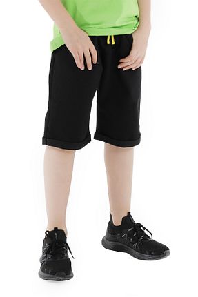 شلوارک و برمودا مشکی بچه گانه رگولار Slazenger - کد 309283215